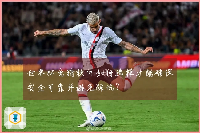 世界杯竞猜软件如何选择才能确保安全可靠并避免踩坑？
